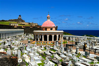 Cemetery at Fort El Morro, San Juan PR