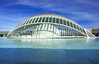 City of Arts and Sciences "Hemispheric (front)," Valencia Spain