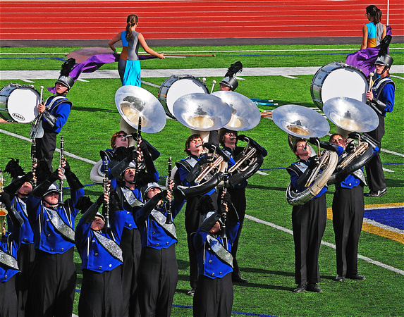 The Pride of Piedmont Marching Band