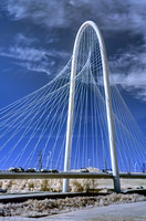 Margaret Hunt Hill Bridge, Dallas TX [Infrared]