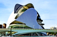City of Arts and Sciences "Palau De Les Arts," Valencia Spain