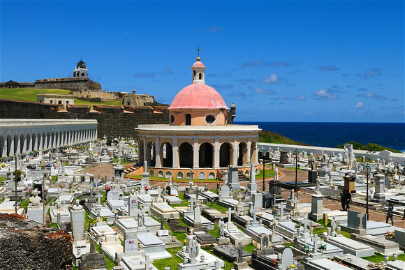 Cemetery at Fort El Morro, San Juan PR